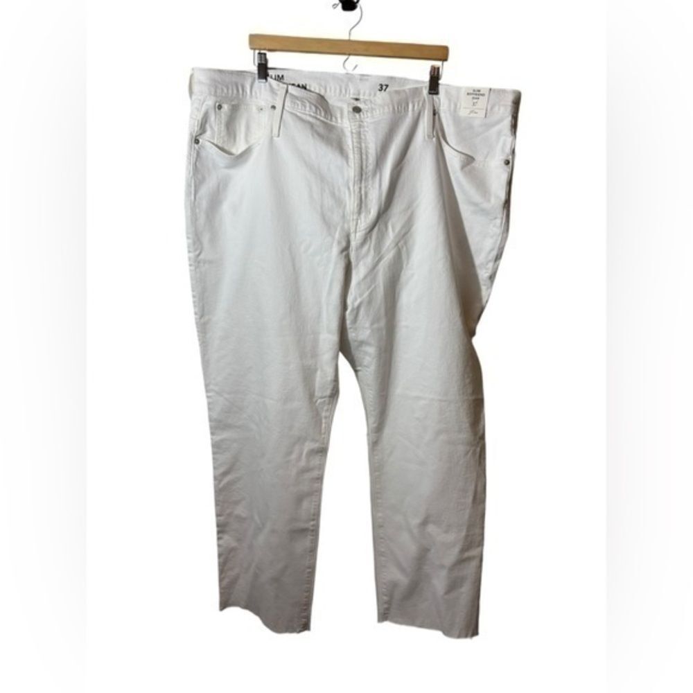 NEW J. CREW | slim boyfriend jeans white 37